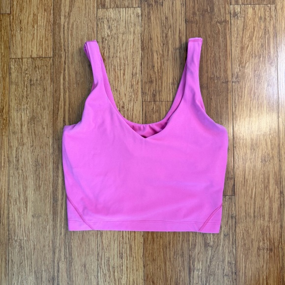 Lululemon Align Tank Top Sonic Pink size 4 W1DUDS Nulu Lulu women’s - Picture 4 of 7